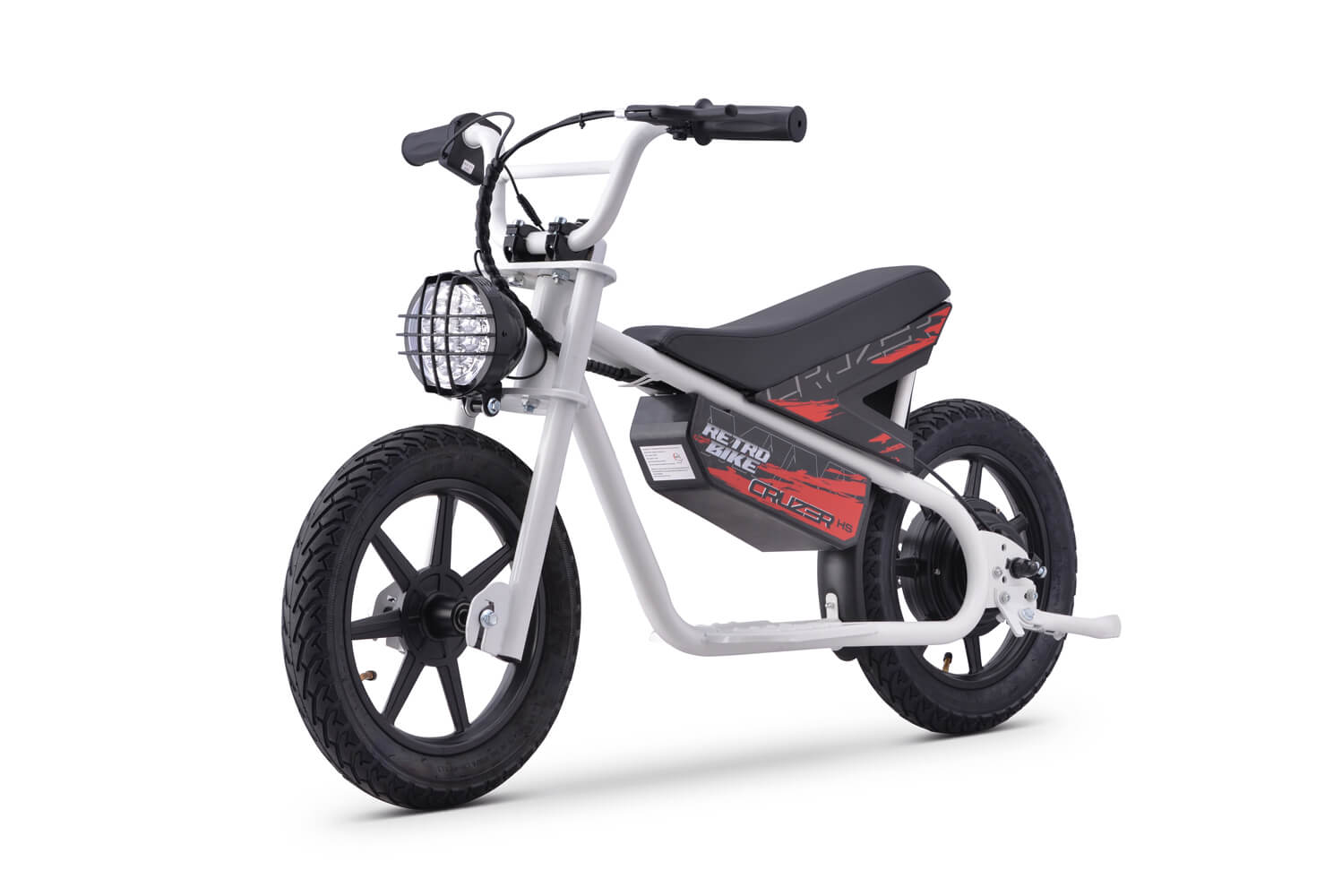 200W 24V MINI RETRO BIKE HC Sport 2 14" Elektrische Evenwichtsfiets voor Kinderen